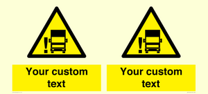 Custom warning blindspot